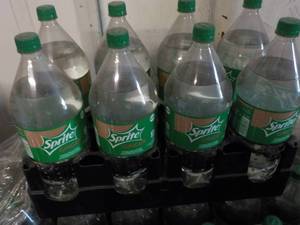 8 - 2 liter Bottles Sprite Ginger...