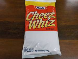 Kraft 6.5 lb. Bag Cheez Whiz needs...