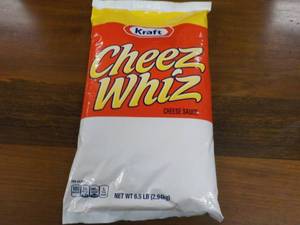 Kraft 6.5 lb. Bag Cheez Whiz needs...