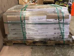 lot 42 image: 32 boxes Edwards Oak 6 in. x 36 in. Rigid Core Luxury Vinyl Plank Flooring (23.95 sq. ft.  case) by TrafficMASTER Customer Returns See Pictures