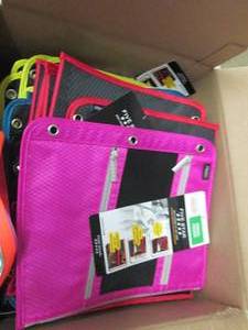 box of pencil pouches ...