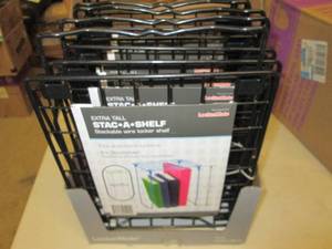 7 black locker stack a shelfs ...