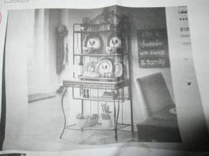 labelle bakers rack missing parts ...