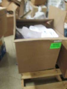big box of paper and rubbermaid loc...