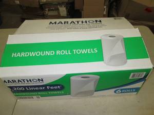 case of hardwound roll towels 6 rol...