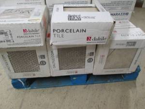 8 cases of daltile ceramic floor ti...
