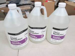31 gallon bottles of clean revolut...