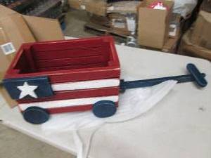 flag wagon planter the square part ...