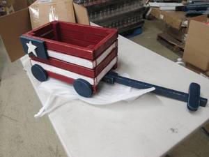 flag wagon planter the square part ...