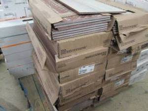 18 boxes of interceramic tile 12x24...