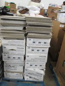 12 boxes plus loose ones of marazzi...