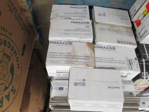 7 boxes of marrazzi 6x6 ceramic wal...