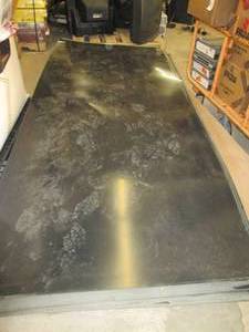 4foot x 10 foot black sheets of viy...