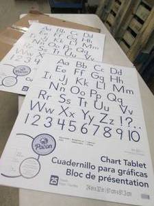 224x32 chart tables ...