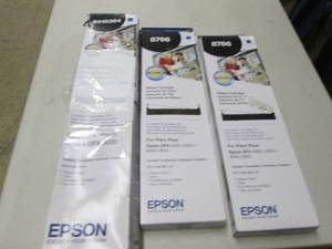 4 epson ribbon cartridges ...