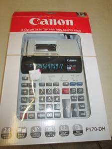 cannon p170-dh 2-color desktop prin...