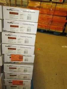 9 cases of traffic master gripstrip...