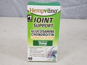 lot 24 image: New HempVana Joint Support 60 Tablets