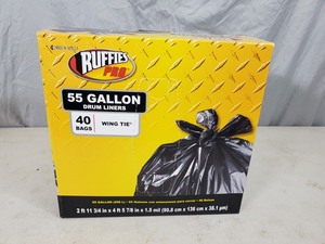 lot 30 image: New Box of 55 Gallon Drum Liners