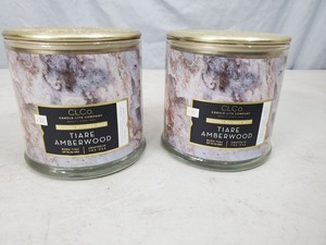 lot 52 image: 2 New CandleLite Woodwick Candles