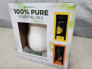 lot 56 image: New Essential Oil and Diffuser Set