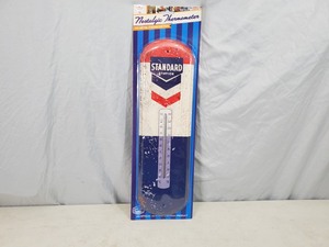 lot 60 image: New Standard Station Tin Metal Thermometer