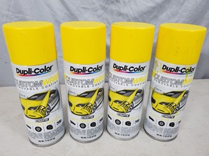 lot 68 image: 4 New Cans Custom Wrap  Plasti Dip Removable Paint
