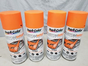 lot 70 image: 4 New Cans Custom Wrap  Plasti Dip Removable Paint