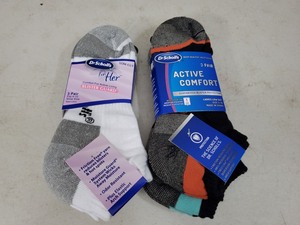 lot 89 image: 2 New Packs of Dr Scholls Womens Socks