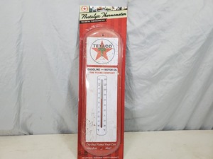 lot 92 image: New Texaco Tin Metal Thermometer
