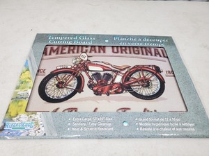 lot 94 image: New Tempered Glass Cutting Board