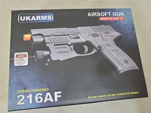 lot 98 image: New Airsoft Pistol