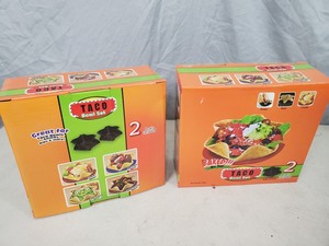 lot 99 image: 2 New Taco Bowl Baking Sets