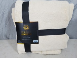 lot 106 image: New Hotel Signature Collection Shiny Velvet Throw