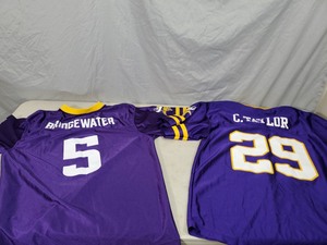 lot 114 image: 2 Youth Minnesota Vikings Jerseys