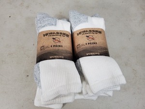 lot 122 image: 2 New Packs of Hiwassee Trading Co Socks