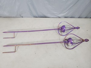 lot 132 image: 2 New Solar Light Garden Decorations