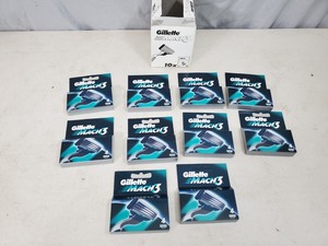 lot 120 image: 40 New Gillette Mach 3 Razor Cartridges