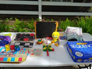 Lot of Games and Toys