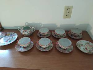 Japanese Porcelain Tea Set