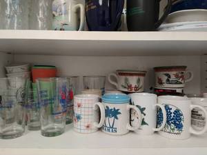 Collection Of Kitchenware And Dishware
