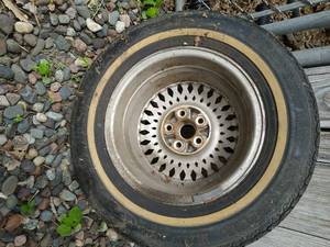 Chrysler Wheel Rim and Tire