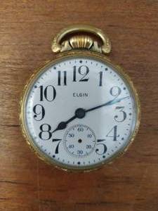10k Rolled Elgin Pocket Watch