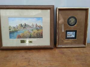 Ducks Unlimited 50 Year and St. Paul 100 Year Anniversary Framed Wall Art