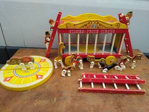 Vintage Fisher Price Circus Toy