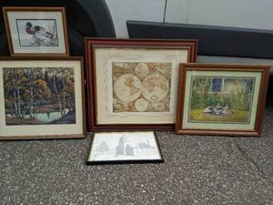 Collection of Framed Wall Art