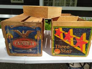 Wooden Produce Boxes