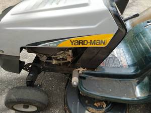 Lawn Man Riding Mower