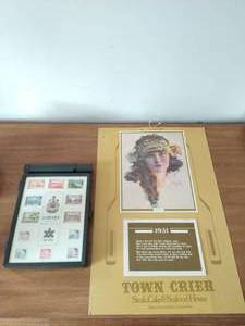 1931 Calendar & Canada Stamp Box