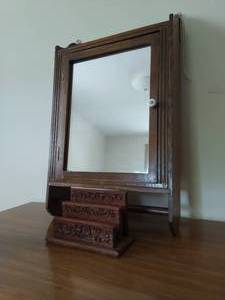 Vintage Medicine Cabinet and Desk Organizer